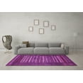 thumbnail image 3 of Ahgly Company Indoor Rectangle Persian Purple Traditional Area Rugs, 8' x 10', 3 of 4