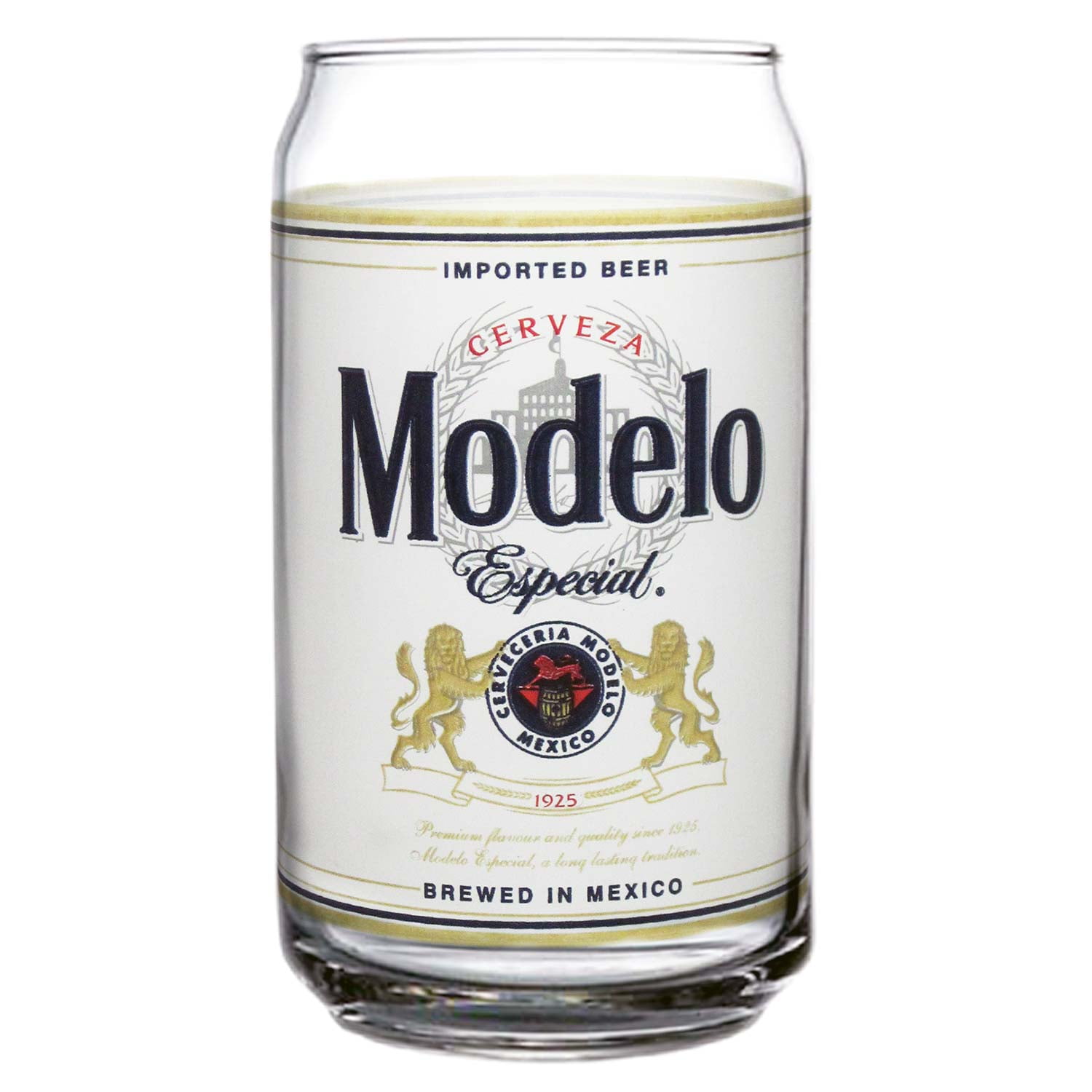 Modelo Especial Beer Can Pint Glass - Walmart.com