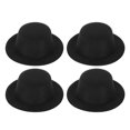 thumbnail image 2 of 4/6pcs Fabric Mini Snowman Hat Christmas Diy Clown Cap Party Magician Decor Santa Wraps Party Decor Tiny Crafts Supplies, 2 of 4