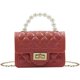 thumbnail image 1 of Mini bolso de gelatina para niñas pequeñas, bolso cruzado pequeño transparente de Color caramelo, bonitos bolsos de princesa con mango de perla, 1 of 5