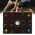thumbnail image 6 of GARENDE Basketball Training Mat Agility Footstep Training Mat Shock Absorbing Basketball 94cmx67cm, 6 of 9