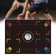 thumbnail image 1 of Tapete de entrenamiento de baloncesto para niños y adultos, tapete de práctica de baloncesto antideslizante portátil, tapete de entrenamiento de pasos 94cmx67cm, 1 of 8