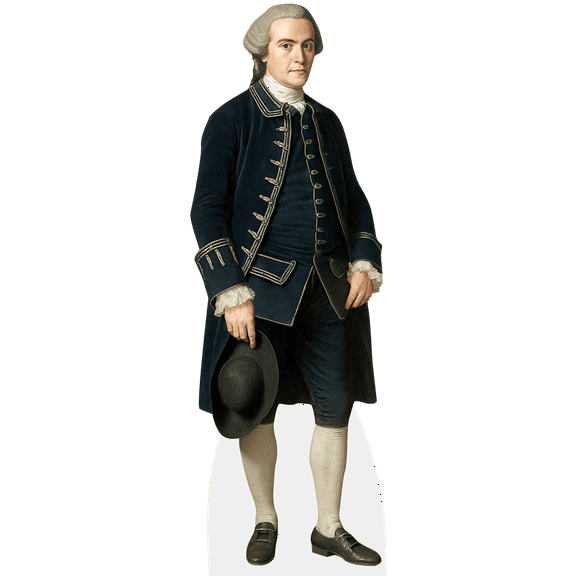 John Hancock (Uniform) Mini Size Cutout. Standee.