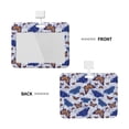 thumbnail image 2 of Cauagu Butterflies1 for ID Badge Holder,Badge Holder with Windows Key Card Work Badge Sleeve for Office/ Factory/ID Credit Cards/Proximity Key Cards, 2 of 7