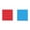 Red 1PCS & Blue 1PCS, variant on WYQLFSB 16 Pack Sticky Notes 3x3 Inches Self-Stick Note Pads 8 Assorted Bright Colors 100 Sheets Pad Super Adhesive Memo Pads Easy to Post Notes for Study Work and Daily Life *2PCS