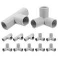 thumbnail image 1 of 12 piezas de accesorios de tubería para parque infantil, piezas de repuesto para vallas infantiles de interior, conectores para parque infantil y uso doméstico., 1 of 8