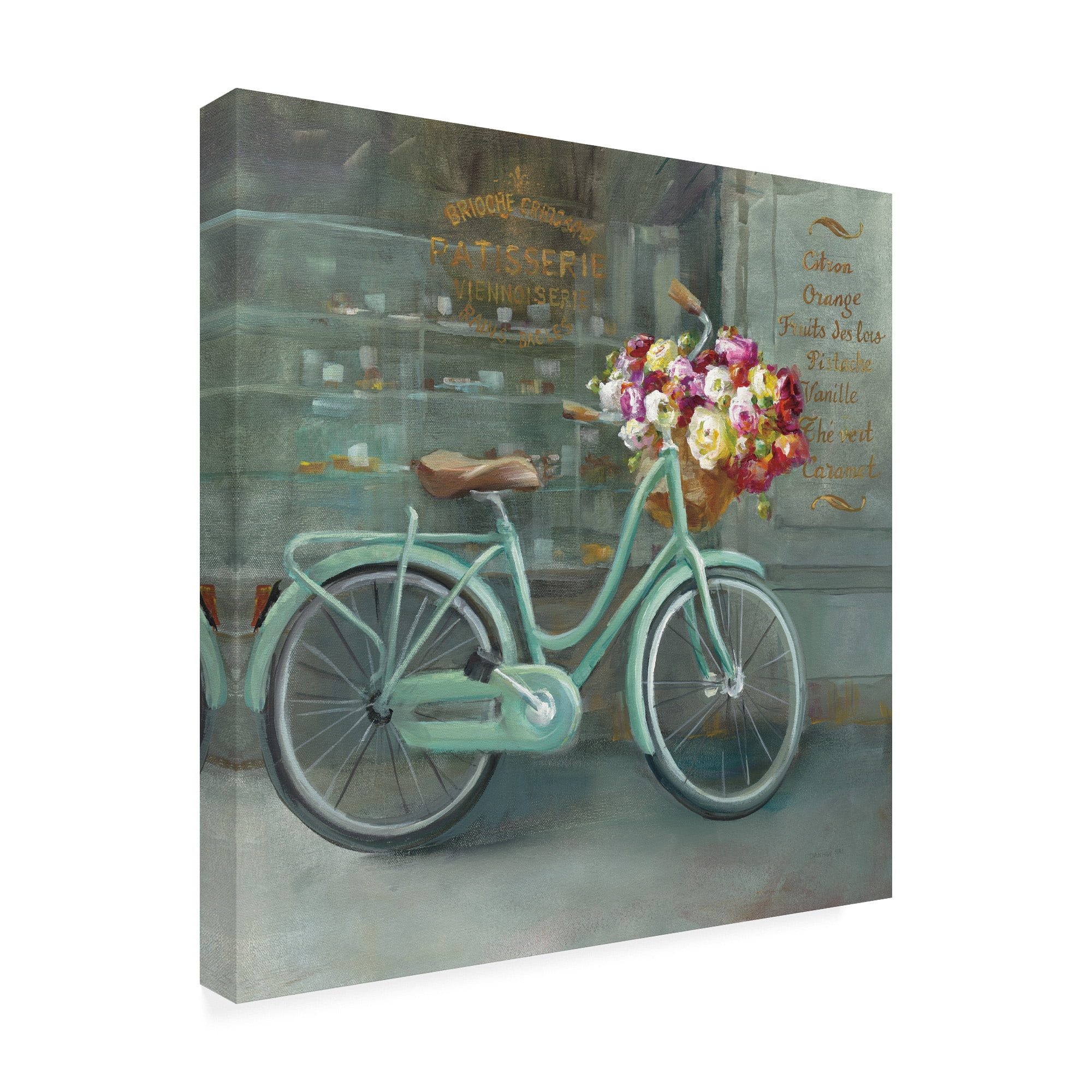 Trademark Fine Art 'Joy of Paris I' Canvas Art by Danhui Nai