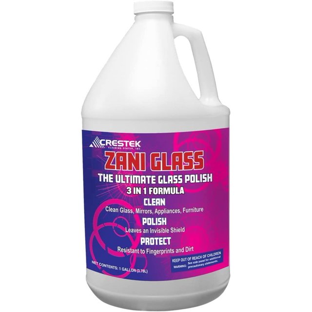 Zani Glass Cleaner / Polish / Protectant 9199GL 1 Gallon Bottle