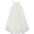 thumbnail image 3 of Flower Girls Dress Halter Dress Pearl Party Wedding Birthday 12, 3 of 6