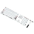 thumbnail image 3 of 110 Uds. Teclas PBT Tapas de teclado de sublimación de tinte de 5 lados con extractor de llaves Piezas de computadora, 3 of 8
