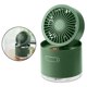 thumbnail image 5 of ventilador de aire acondicionado, plegable, silencioso, ajustable, USB, recargable, difusor de refrigeración personal para dormitorio, viajes, Verde BLESIY Ventilador de escritorio, 5 of 6