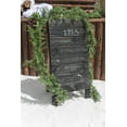 thumbnail image 5 of Guvpev 9FT Christmas Garland with String Lights, Real Touch Winter Cypress Pine Garland, Green Artificial Greenery Garland for Holiday, Mantle, Table, Porch, Indoor, Outdoor Christmas Decorations, 5 of 14