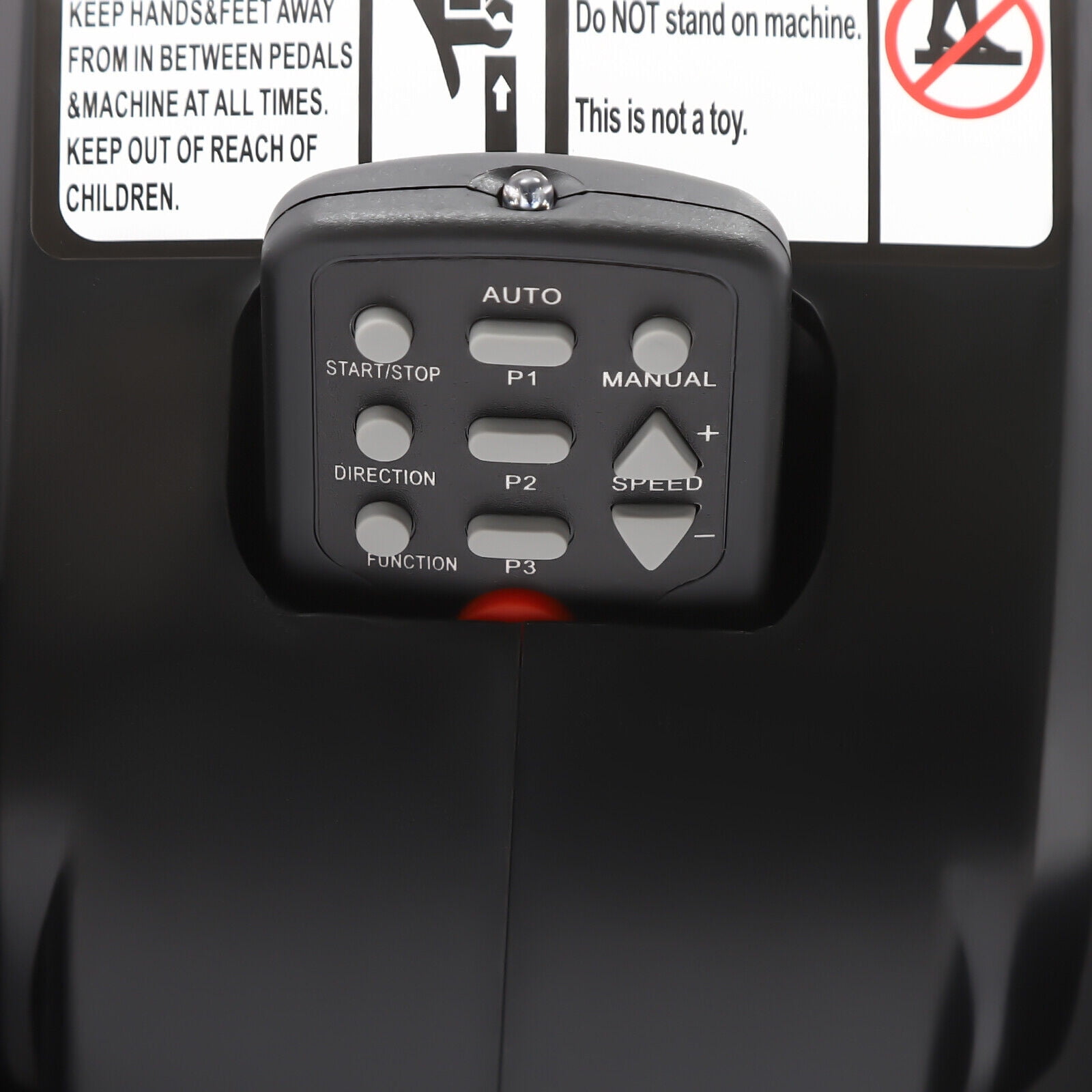 TFCFL Seated Pedal Electric Ellipse Leg Exerciser Under Desk Elliptical Machine+ Remote
