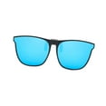 thumbnail image 1 of TISHITA Polarized Clip On Sunglasses Large Frame Lightweight Eyeglasses Sunglasses Piece Blue, 1 of 8