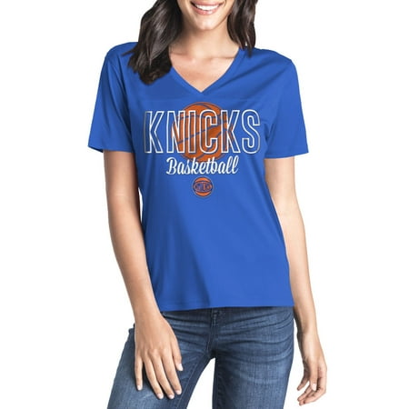 Women's NBA New York Knicks Kristaps Porzingis Short Sleeve Player (New York Knicks Best Players)