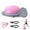 Pink, variant on Bosu Ball Half Balance Ball Trainer for Home Gym, Balance Trainer with Resistance Bands for Core Strength, Yoga, Fitness and Physical Therapy