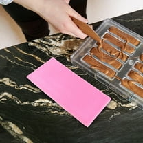 Toddmomy Silicone Alphabet Molds for Baking Home Enthusiasts Non-stick 1Pcs Pink 11.2x3.3x0.2in