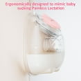thumbnail image 5 of Horigen D6 Pink Electric Wearable Handheld Breast Pump Silent Strong Suction 180ml/6oz, 5 of 13