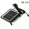 thumbnail image 4 of 12V 2W Solar Panel Solar Garden Light Panel DIY Parts DC Port Solar Panel Battery G21334, 4 of 8