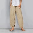 thumbnail image 1 of WILLBEST Pantalones Casuales para Mujer - Moda Primavera Verano 2024, Pantalones Casuales Holgados de Pierna Ancha con Estampado Irregular para Un Estilo Informal y Cómodo. Extra Grande, 1 of 3