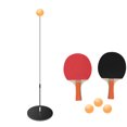 thumbnail image 1 of Tenis De Mesa Eje Elástico Tenis De Mesa Portátil Con Eje Suave Elástico Deportes De Descompresión Para Adultos Y Niños Juego Al Aire Libre En Interiores Eigraketly OD010648-02, 1 of 6