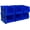 Blue, variant on Akro-Mils 30235 AkroBins Plastic Storage Bins, Space-Saving Stackable Bins for Garage, Pantry, Craft Organization, 11-Inch x 11-Inch x 5-Inch, Green, 6-Pack