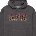 thumbnail image 3 of ACDC - Poster Texture - Men's Pullover Hooded Fleece Sweatshirt, 3 of 5