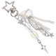 thumbnail image 4 of Llavero de medusas con cuentas, bonito llavero colgante, llavero decorativo, bolso, dije para mujer, 4 of 4
