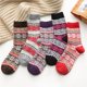 thumbnail image 1 of 10 pares de calcetines de lana, calcetines térmicos para mujer, calcetines cálidos de invierno para mujer, calcetines de punto gruesos, calcetines de invierno para mujer, coloridos, 1 of 5