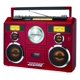 thumbnail image 1 of Estación de Sonido Estéreo Boombox Rojo con Bluetooth y Grabadora de Casete, 1 of 6