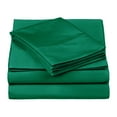 thumbnail image 2 of BNM Egyptian Cotton 530 Thread Count Sheet Set, Split King Size, Green, 2 of 5