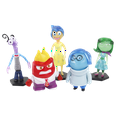 5Pcs Cute Collectible Figures Toy for Movie Fans Gift, Inside Out Figure Doll, Fear Joy Disgust