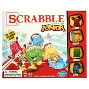 Scrabble Junior Crossword Board Game for Kids and Family Ages 5 and Up, 2-4 Players