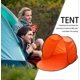 thumbnail image 3 of Anti UV Beach Tent, Integrated Baby Beach Shelter, Instant Pop Up Tent with UPF 50+ UV Sun Protection for 1 Person, 3 of 4