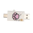 thumbnail image 3 of Memoria USB Sincero 64 GB USB 3.0 Garras de gato rosadas, 3 of 10