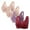 Pink, variant on Front Closure Bras for Women Wireless Bras for Women 4-Pack Push up Bralettes Wireless Posture Correcting Retro Full Coverage Bralettes Solid Embroidered Underwear for Ladies XXXXL Purple