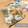 thumbnail image 5 of PU Leather Photo Album with Self-Adhesive Pages Scrapbook DIY Picture Holds 20+ Sheets Vintage Pumpkin with Leaves, 5 of 9