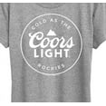 thumbnail image 3 of Coors Light - Coors Logo Badge - Women's Short Sleeve Graphic T-Shirt, 3 of 5