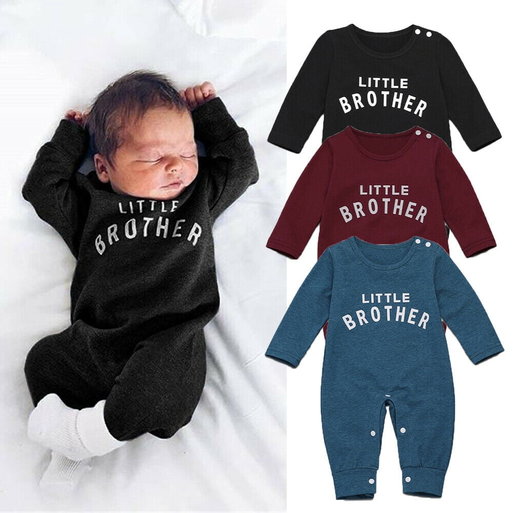 little brother baby outfit
