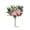 Pink, variant on 2 Piece Rustic Style Artificial Flower Bouquet, Retro Pastoral Color Matching Realistic Petal Design for wedding venue layout, photo props, home decoration and party arrangement