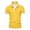 Yellow, variant on dgysar Mens Summer Polo Shirt, Color Block Contrast Design Lapel Collar Button Up Quarter Sleeve Loose Fit Polyester Synthetic Breathable Quick Dry Garment, Yellow, XL