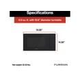 thumbnail image 4 of 0.9 cu ft Microwave - OTR Black, 4 of 8