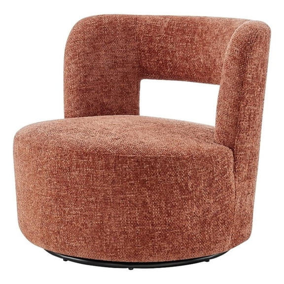 Jazzlyn Fabric Swivel Accent Chair