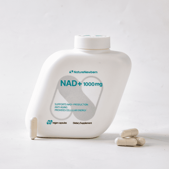 NatureNewborn NAD Supplement NR with AKG and Resveratrol 1000mg