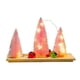 thumbnail image 1 of Adorno de de Navidad artificial, adorno de mesa festivo en miniatura para escaparate de tiendas, fiesta de año Nuevo en casa, chimenea Estilo B, 1 of 9