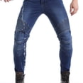 thumbnail image 2 of Pantalones vaqueros bordados para hombre, cinturón de Motocross, equipo de protección, opción de licencia de conducir, 2 of 5