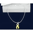 thumbnail image 2 of Large Yellow Ribbon Necklaces, 2 of 4