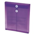 thumbnail image 3 of (2 pack) Smead Open-End Poly String and Button Envelopes, Purple, 5 Count, 3 of 5