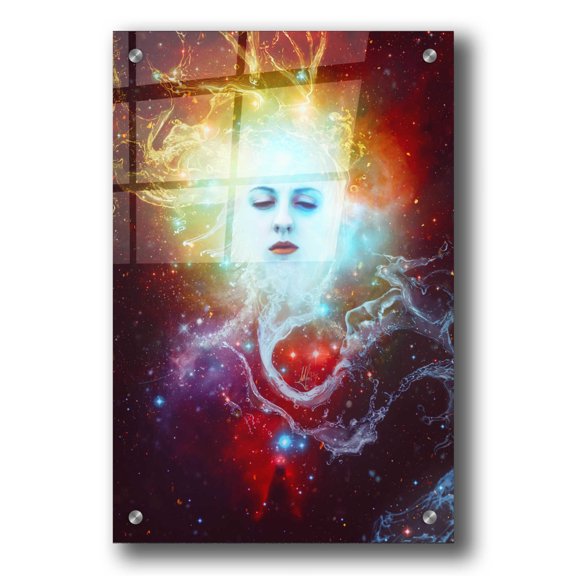 Epic Art 'Conscience' by Mario Sanchez Nevado, Acrylic Glass Wall Art, 24"x36"