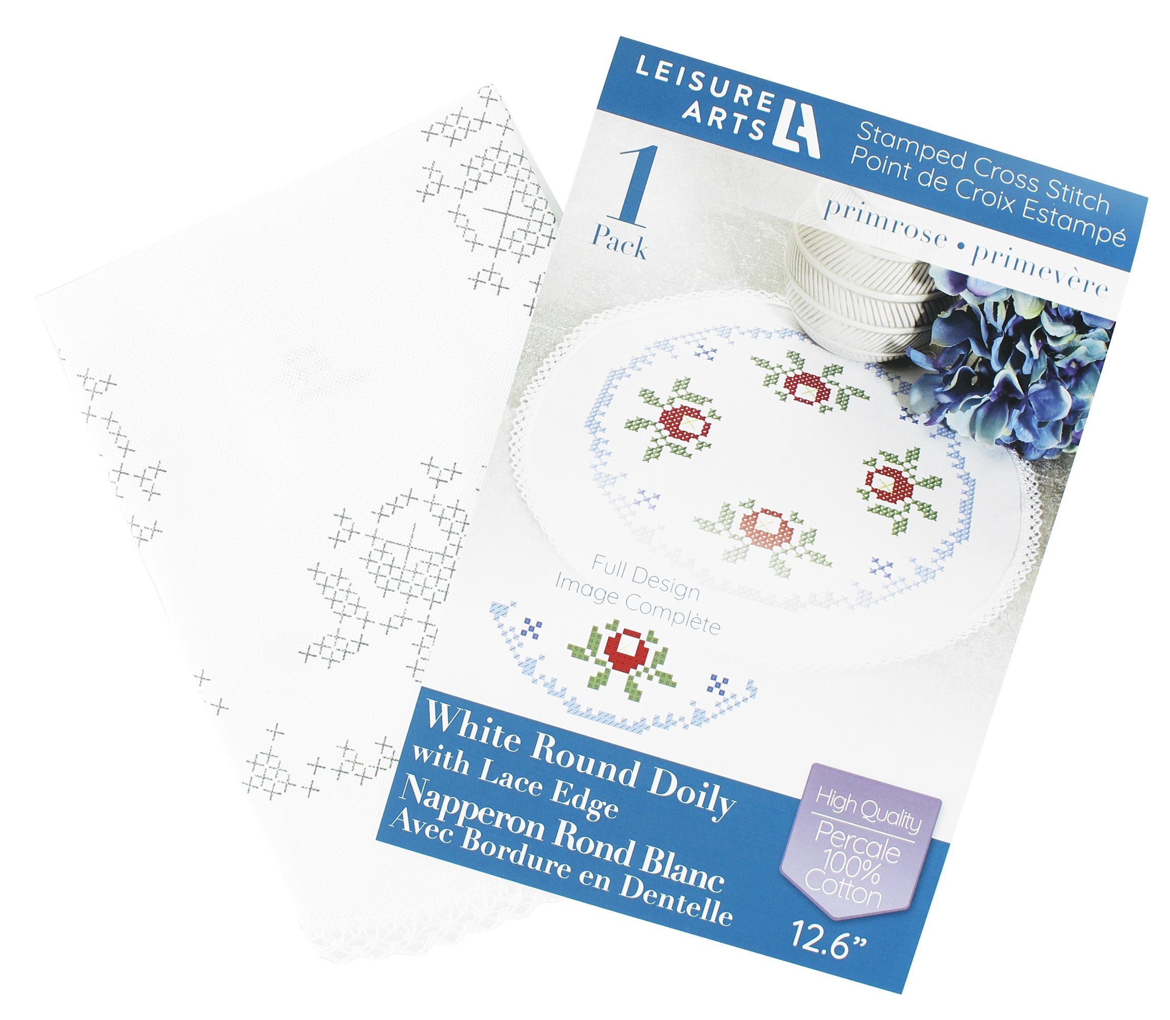 Moohue Kreuzstich-Set Für Anfänger – Blumen-Motiv 30x44 Cm, 14 CT Stoff Mit ägyptischer Baumwolle
